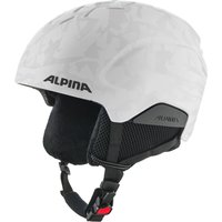 Alpina Pizi Kinder Skihelm (46-51 cm, 37 white camo)