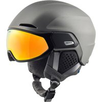 Alpina Oro Visor QV Mips Skihelm (51-55 cm, 31 gunmetal matt)