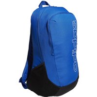 adidas BP Logo Parkhood Laptoprucksack (blue/black/white)