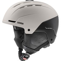 uvex Stance Skihelm (54-58 cm, 19 warm grey/black matt)