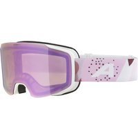 Alpina Taos Q-Lite Skibrille (852 white/rose matt, Scheibe: Q-Lite, rose (S2))