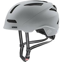 uvex Urban Planet LED Fahrradhelm (58-61 cm, 03 rhino matt)