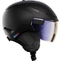 Atomic Revent GT AMID Visier HD Ski Helm (51-55 cm, black/S1)