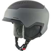 Alpina Gems Freeride Skihelm (51-55 cm, 35 midnight/grey black matt)