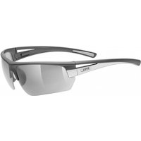 uvex Gravic Sportbrille (5516 dark grey/ mat silver)