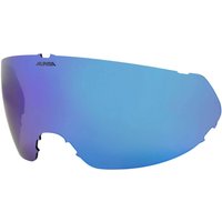 Alpina Ersatzvisier für Alto Varioflex Visier-Skihelm (909 blue, für 59-63 cm)