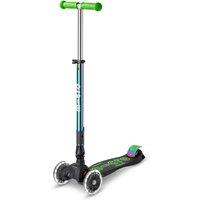 Micro Maxi Deluxe Foldable LED Kickboard (neochrome green)