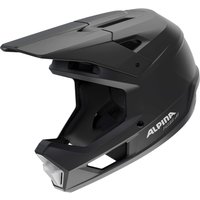 Alpina Pikes Jr. Fullface-Helm Kids (52-55 cm, 10 black matt)