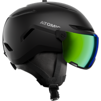 Atomic Savor Visor HD Skihelm (55-59 cm, black)