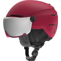 Atomic Savor Amid Visor HD Visier Skihelm (51-55 cm, dark red)