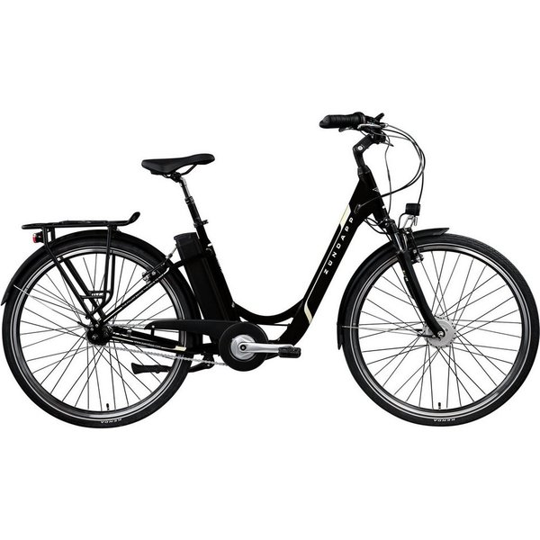 Zündapp E-Bike Cityrad Z517, 7 Gang, Nabenschaltung, Frontmotor, 531 Wh, E Bike Damenfahrrad 28 Zoll 155 - 190 cm mit 7 Gang Nabenschaltung