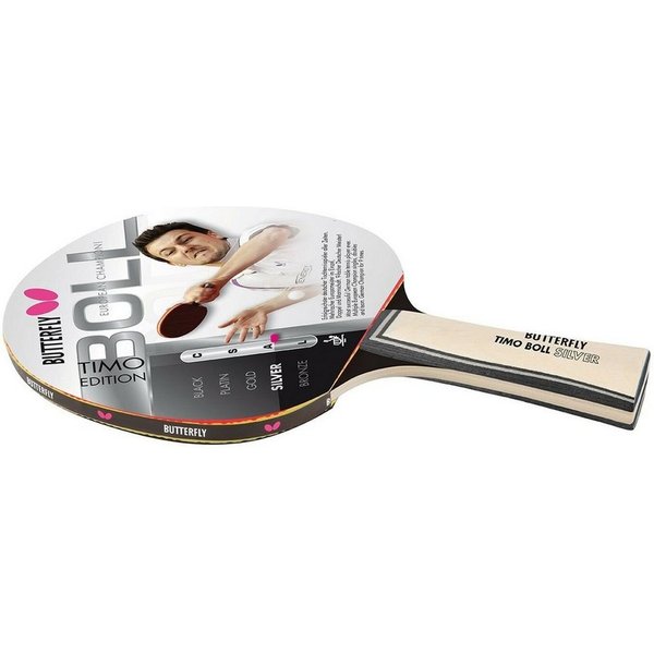Butterfly Tischtennisschläger Timo Boll Silber - 85015, Tischtennis Schläger Racket Table Tennis Bat