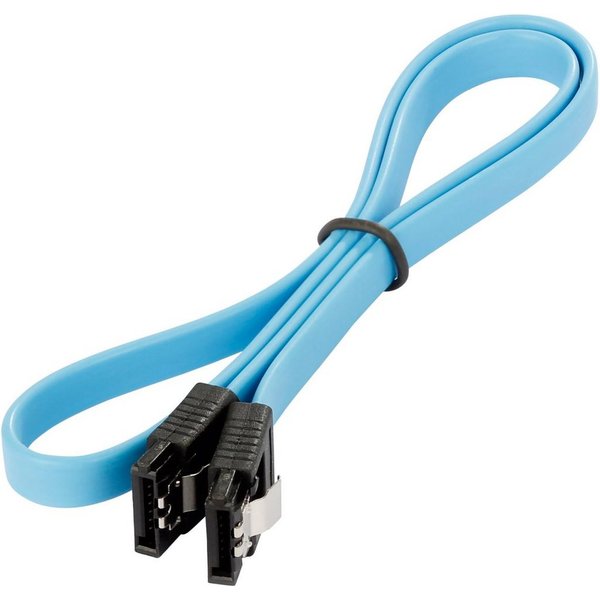 Poppstar SATA Kabelset für SSD / HDD Computer-Kabel, SATA, SATA, (S-ATA 3 SSD Datenkabel, Transferrate bis zu 6 Gbit/s)