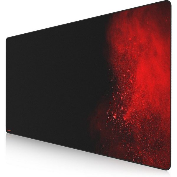 Titanwolf Gaming Mauspad XXXL Speed Mousepad 1200 x 600 x 3 mm, große Tischunterlage (1-St), rutschfest, abwaschbar, Geschwindigkeit & Präzision, Blood, Gaming