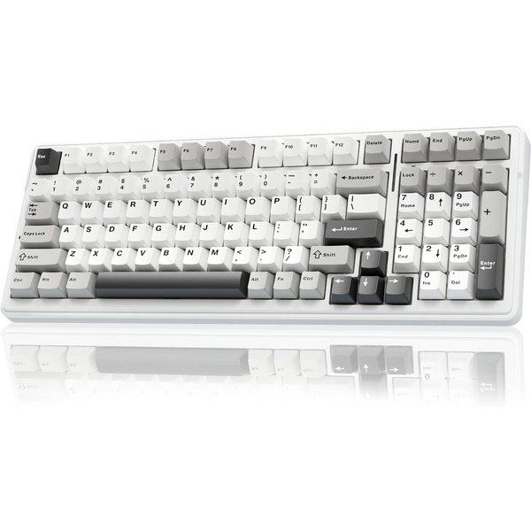 nsihing AULA F99 Mechanische Gaming Tastatur, RGB, Hot Swap, Bluetooth Gaming-Tastatur