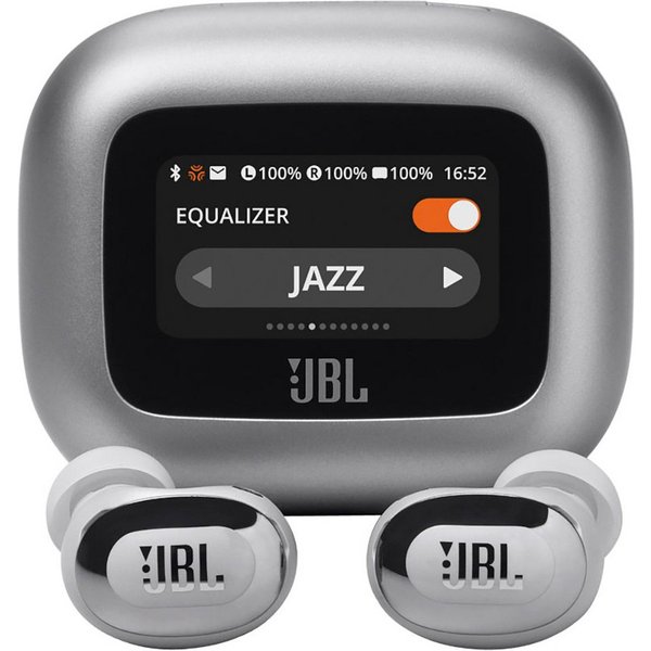 JBL LIVE BUDS 3 wireless In-Ear-Kopfhörer (Adaptive Noise-Cancelling, Hi-Res, Multi-Point-Verbindung, A2DP Bluetooth, True Adaptive Noise Cancelling, IP55, Pers