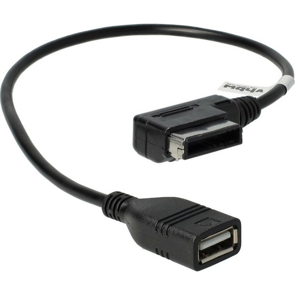 vhbw passend für VW Phaeton, Polo, Touareg, Touran, T5, Tiguan, Scirocco, Audio-Kabel, (16.0 cm)