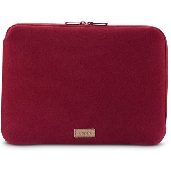 Hama Laptoptasche Gepolsterte Laptoptasche, Schutzhülle Notebook für 15,6 bis 16,2 Zoll, 40 bis 41 cm, 360° Rundumschutz, super schlank, Material Jersey