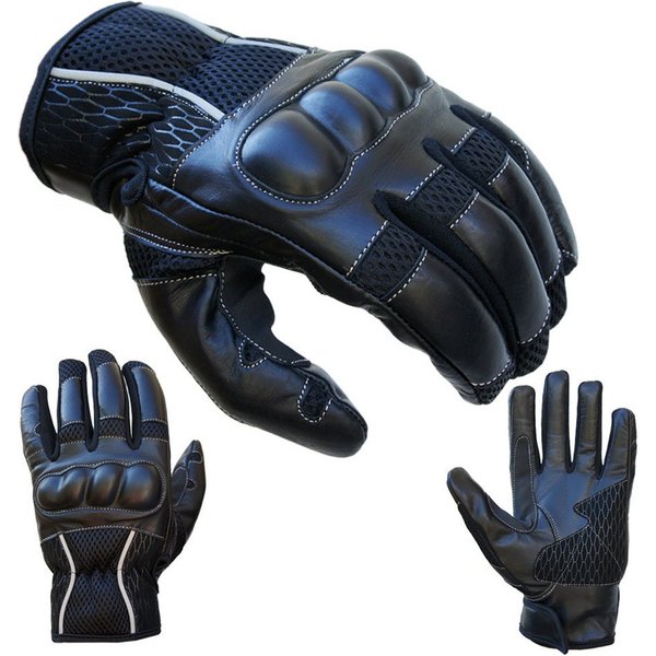 PROANTI Motorradhandschuhe Motorradhandschuhe Sommer Motorrad Handschuhe kurz Damen Herren