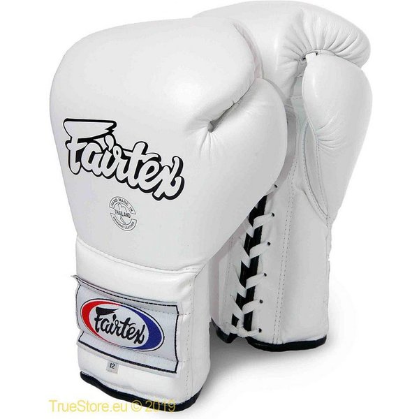 Fairtex Boxhandschuhe Fairtex BGL7 Leder Boxhandschuhe Mexican, BGL7 Mexican Style mit Schnürverschluss