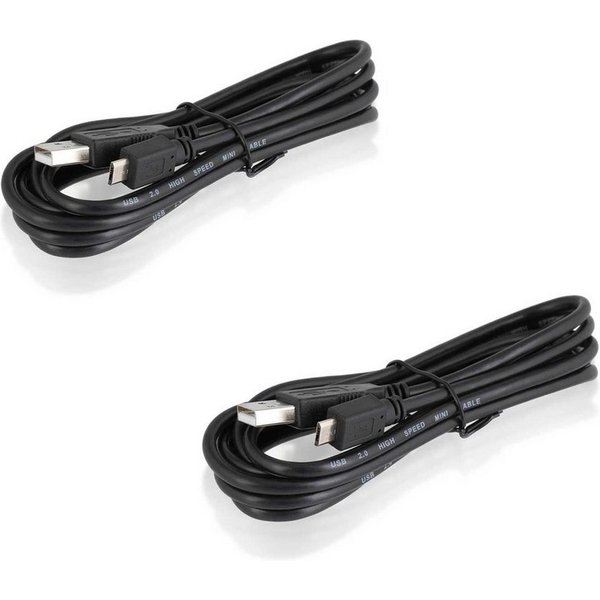 Wicked Chili MicroUSB Ladekabel für PS4 Controller Dualshock4 Gaming-Controllerkabel, MicroUSB, USB-A (180 cm), Extra Lang, mit Knickschutz, Play & Charge Gamin