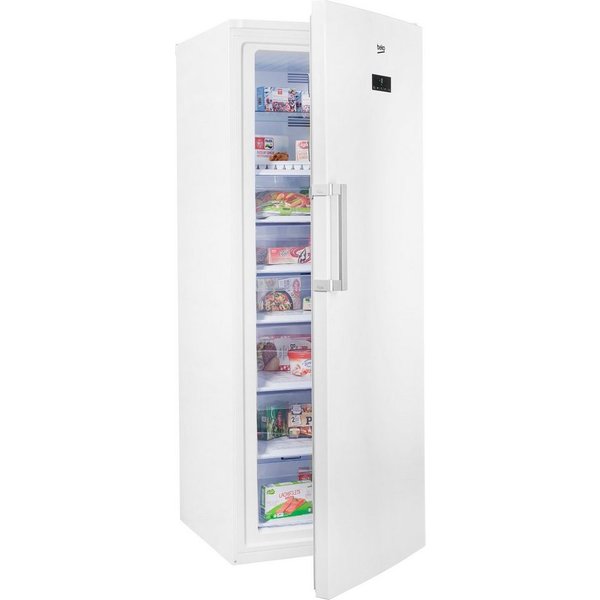 BEKO Gefrierschrank NoFrost RFNE448E45W 7278440513, 192 cm hoch, 70 cm breit, No Frost, nie wieder abtauen
