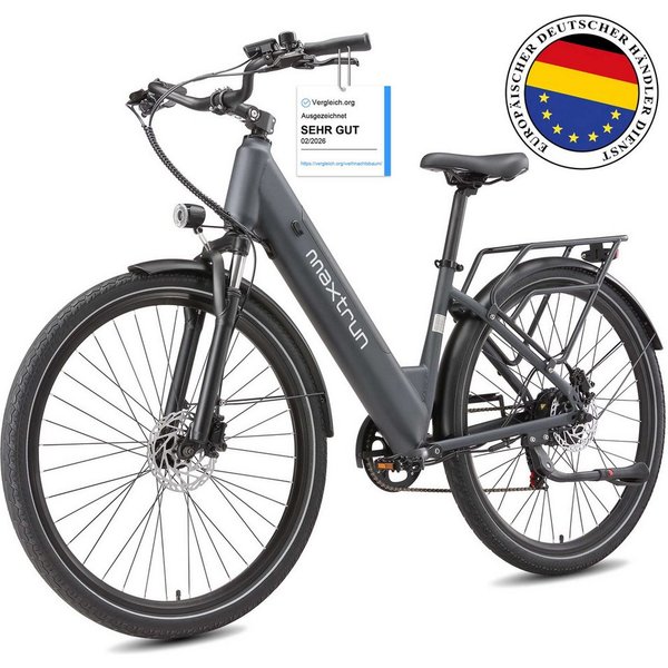 Vankel E-Bike Cityrad 28 Zoll E-Fahrrad Damen u. Herren 720WH Pedelec 48V 15AH 140km E-bikes, Kettenschaltung, Heckmotor, 720 Wh, Stadt-E-Fahrrad mit 28" Reifen