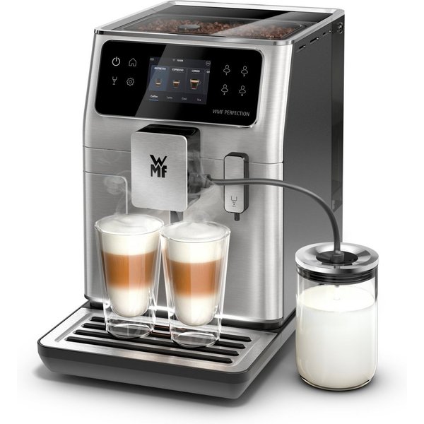 WMF Kaffeevollautomat, 21 Rezepte, 8 Profile, Doppel-Thermoblock, Click & Clean