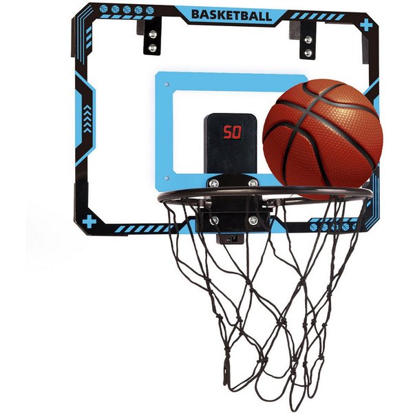 AIMAX Basketballkorb Mini Basketballkorb Indoor fürs Kinder, mit Automatischer Wertung (Set, 1), Höhenverstellbare Outdoor Basketballkörbe, über der Tür