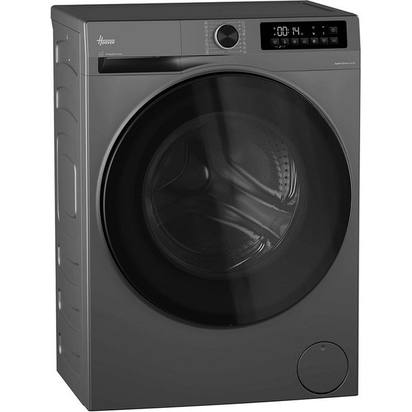 Hoover Waschmaschine H/ProWash 500 HBRQ610BCL8G-S, 10 kg, 1600 U/min, ProActive Wash, Soft Drum, Schnellprogramm