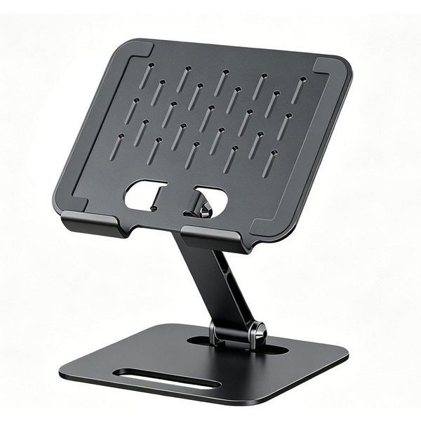 POCOJAO Tablet-Ständer Tablet Ständer Tisch höhenverstellbar faltbar für iPad 4–14 Zoll, (bis 14 Zoll, Tablet-Ständer, Faltbarer Tablet-Ständer für 4–14 Zoll hö