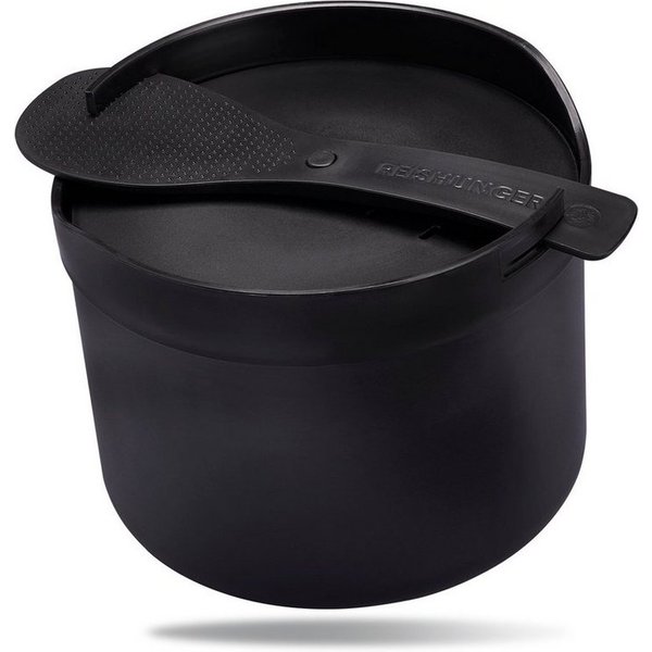 Reishunger Reiskocher für die Mikrowelle – 1,7 L – bis zu 6 Portionen, Einfach zu reinigen & spülmaschinengeeignet