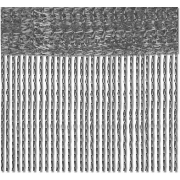 Bestlivings Vorhang, Stangendurchzug, halbtransparent, Fadengardine mit Stangendurchzug in 140cm x 240cm (BxL)