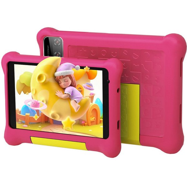 BUFO 7 Zoll mit Robuster Hülle, 32GB/128GB, WiFi Bluetooth Android Kinder Tablet (7", 32 GB, Android, WiFI, Elternkontrolle, Lernapps, Kinder-Modus)