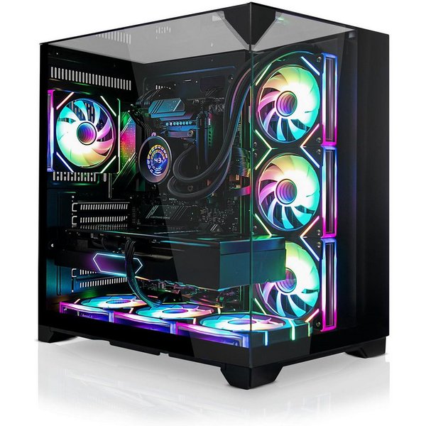 SYSTEMTREFF AMD Ryzen 7 9850X3D mit Nvidia GeForce RTX 5080 16GB Gaming-PC (AMD 9850X3D 9850X3D, Nvidia GeForce RTX 5080, 32 GB RAM, 2000 GB SSD, Wasserkühlung)