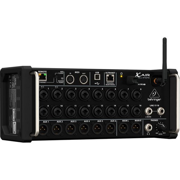 Behringer Mischpult, (XR18 X-Air, PA Mischpulte, Digital Mixer), XR18 X-Air - Digitales Mischpult