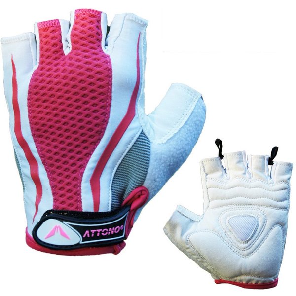 ATTONO Fahrradhandschuhe Damen Fitness Sport Fahrrad Handschuhe für den Sommer, Gr. 6-8