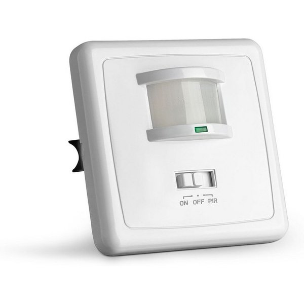 SEBSON Bewegungsmelder Bewegungsmelder Unterputz LED geeignet IR Sensor einstellbar, (1-St), LED geeignet, programmierbar, 160°, Ein- und Ausschalter
