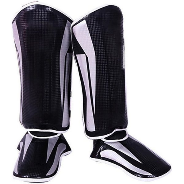 Endless Kampfsport Schienbeinschoner Verstellbare Thai Beinschützer MMA-Ausrüstung, Männer & Jungen (Verkaufspaket: 1 Paar Schienbeinschoner, Optimaler Schutz),
