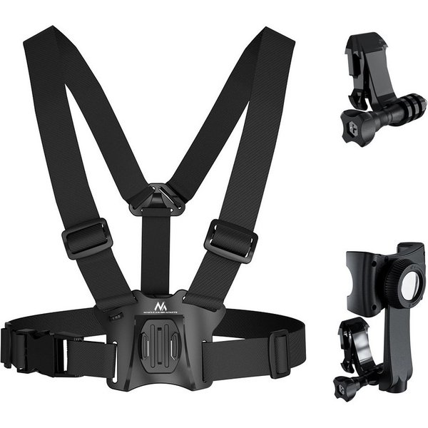 Maclean Kamerahalterung MC-294, (1-tlg., Brustgurt für GoPro Kamera-Handy)