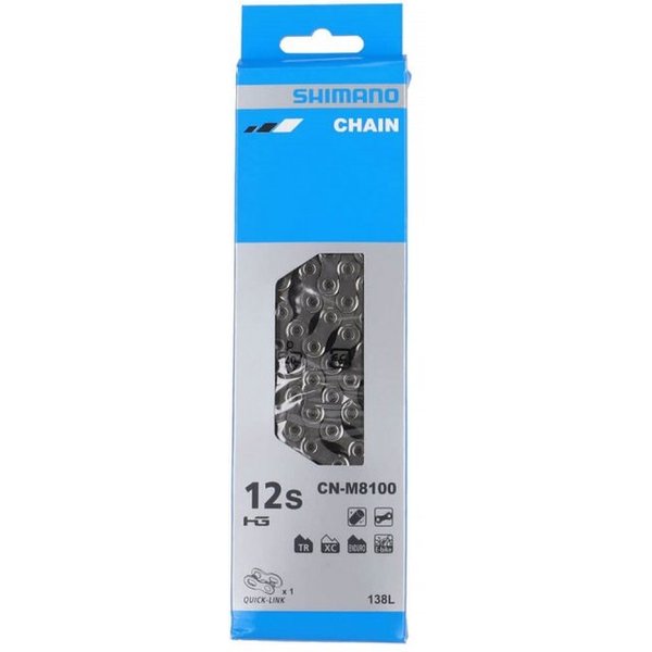Shimano Fahrradkette XT CN-M8100 12-fach Kette 138 Glieder Antrieb HG-TYPE