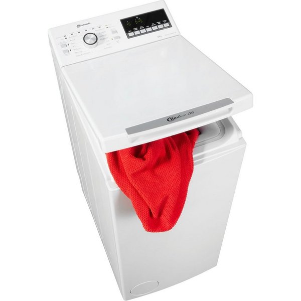 BAUKNECHT Waschmaschine Toplader WMT 6513 B5, 6 kg, 1200 U/min, SoftOpening ermöglicht ein sicheres, komfortables Türöffnen