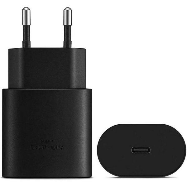 Alpha Electronics Schnellladegerät USB C passt für Samsung Galaxy S23 S22 S21 S20 Ultra Smartphone-Ladegerät (2770,00 mA, Adapter, 1-tlg., 25 Watt, Fast Chargin