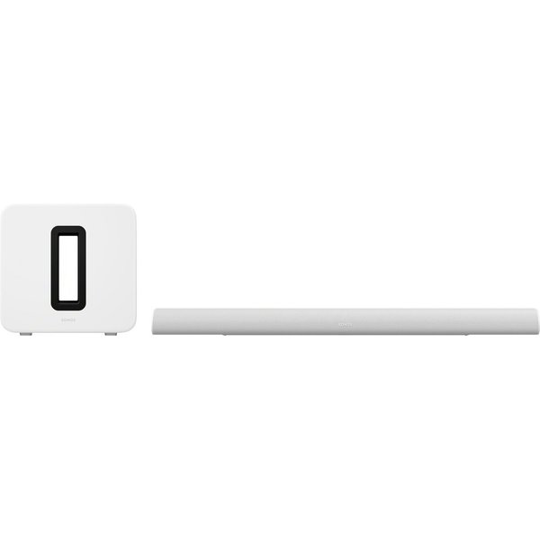 Sonos Heimkinosystem Set: Arc Ultra + Sub G4 (80 W, Bluetooth, LAN (Ethernet), WLAN)