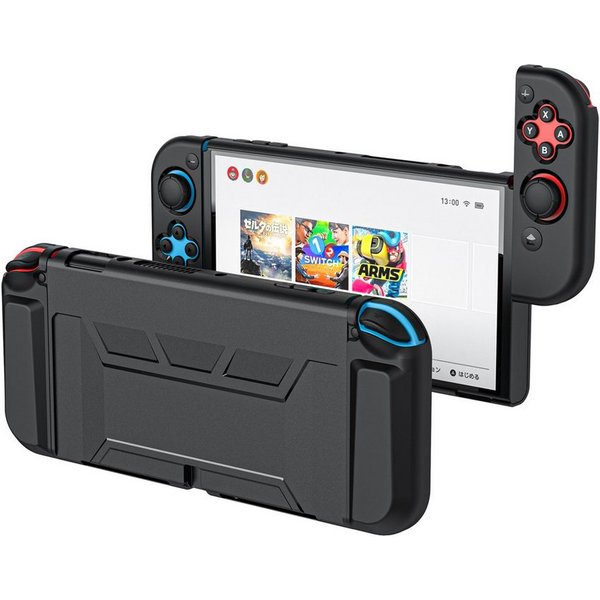KINSI Nintendo-Schutzhülle Switch OLED Schutzhülle,Rutschfeste Schutzhülle,Stoßfest, geeignet für Switch OLED