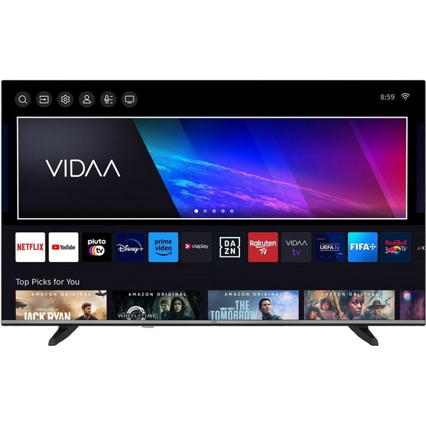 JVC LT-50VD3555 LCD-LED Fernseher (126 cm/50 Zoll, 4K Ultra HD, VIDAA Smart TV, VIDAA Smart TV, HDR, Triple-Tuner)