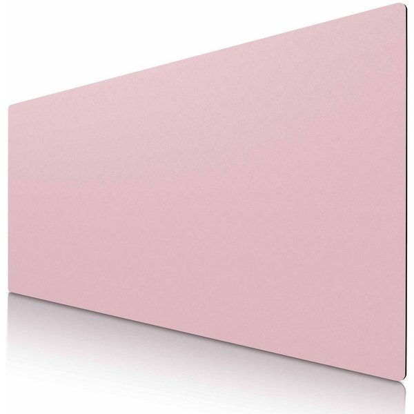 CSL Mauspad XXL Mousepad 900 x 400 x 3 mm, Tischunterlage, Elegante Leder Optik (1-St), rutschfest, abwaschbar, Office Schreibtischunterlage, rose