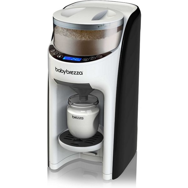Baby Brezza Babyflaschenwärmer Automatischer Flaschenzubereiter mit Pulvermischung und Temperaturwahl, Zubereitung in Sekunden – ideal auch für nachts