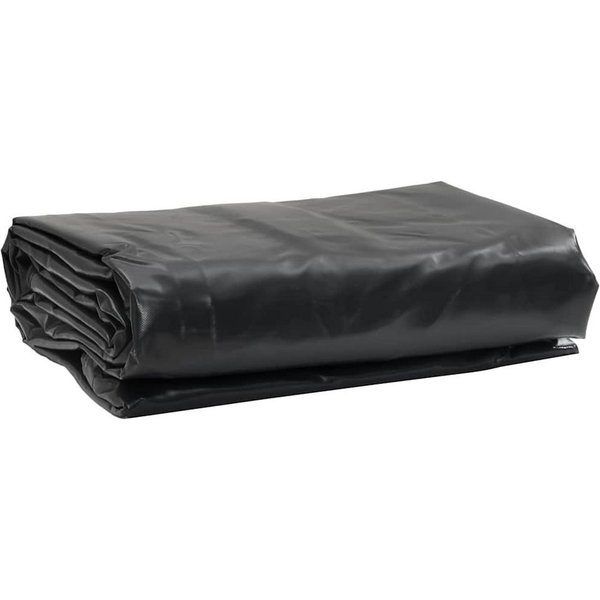 vidaXL Schutzplane Plane 650g / m² Anthrazit 2,5 x 4,5 m Canvas mit PVC-Beschichtung (1-St)