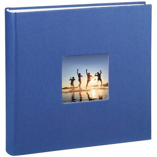 Hama Fotoalbum Jumbo Fotoalbum 30 x 30 cm, 100 Seiten, Album, Blau